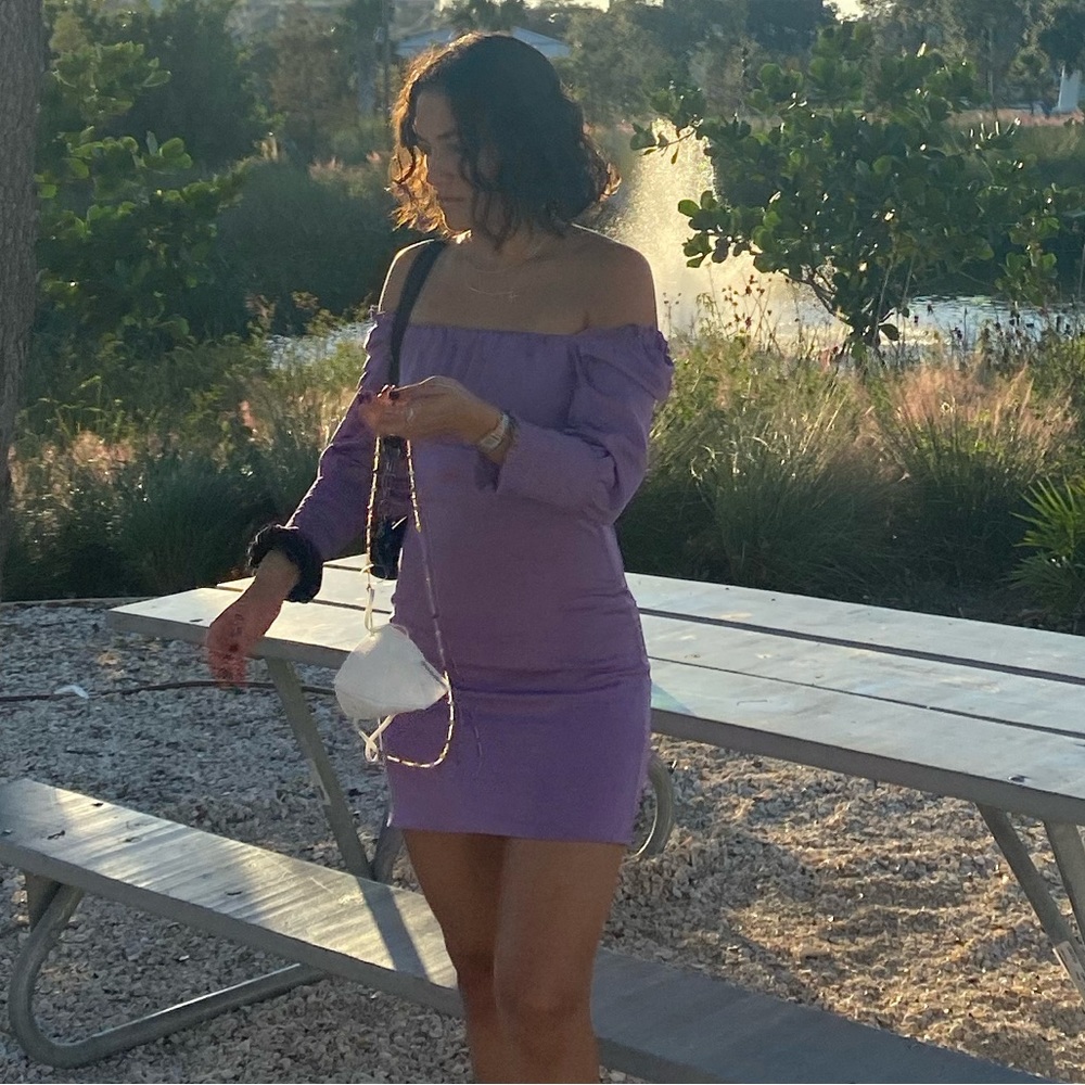 H&M purple lavander dress - Picture 2 of 2